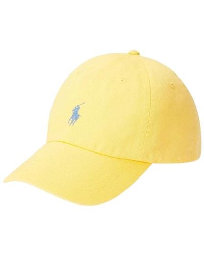 Polo Ralph Lauren Sport cap hat - Giallo