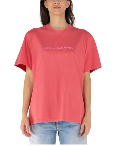 Stella McCartney T-Shirts - Red
