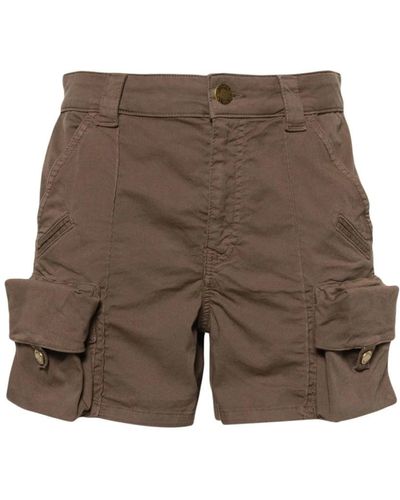 Pinko Short Shorts - Brown