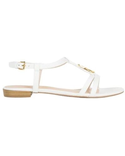 Coccinelle Shoes > sandals > flat sandals - Blanc