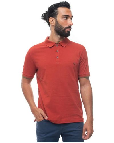 Fay Polo Shirts - Red