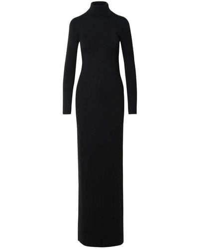 Saint Laurent Knitted Dresses - Black