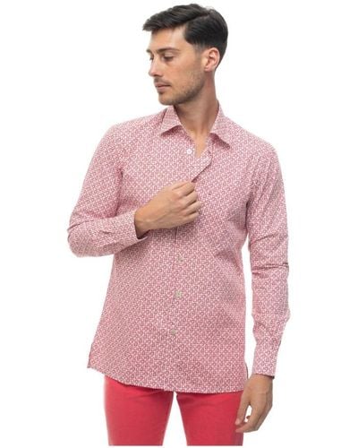 Kiton Casual Shirts - Pink