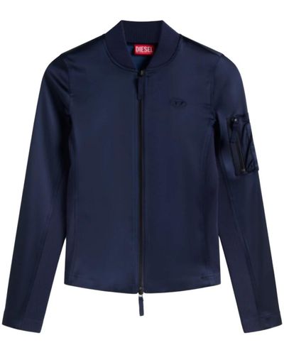 DIESEL Jackets > light jackets - Bleu