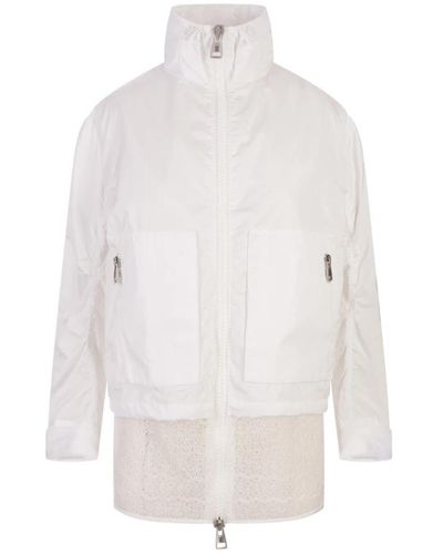 Ermanno Scervino Jackets > light jackets - Blanc