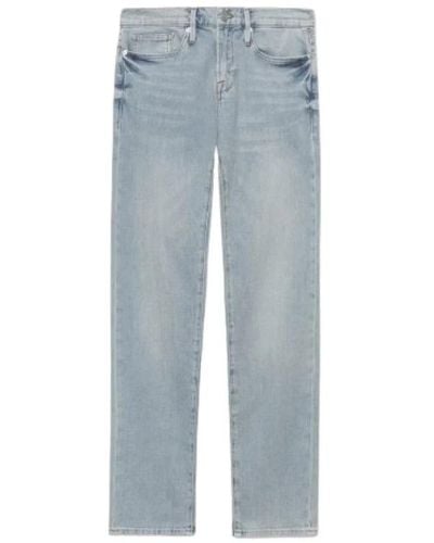 FRAME Straight Jeans - Blue
