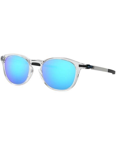 Oakley Pitchman-r sonnenbrille blaue spiegellinsen