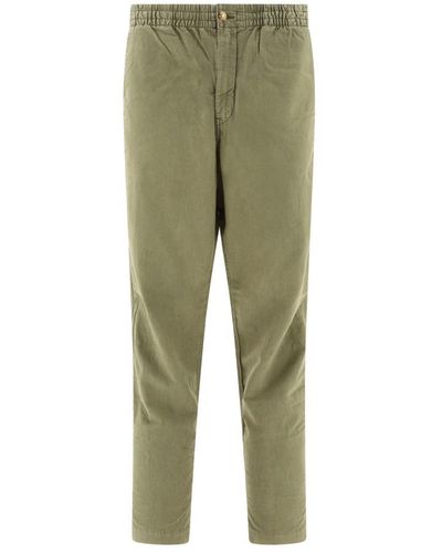 Ralph Lauren Trousers > slim-fit trousers - Vert