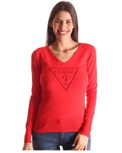 Guess Tops > long sleeve tops - Rouge
