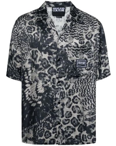 Versace Stylische hemden für männer und frauen - Schwarz