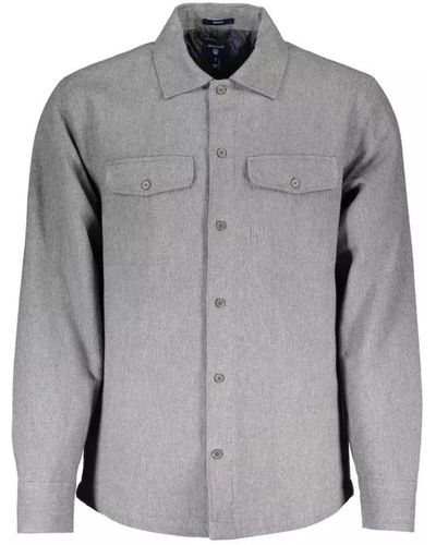 GANT Casual Shirts - Gray