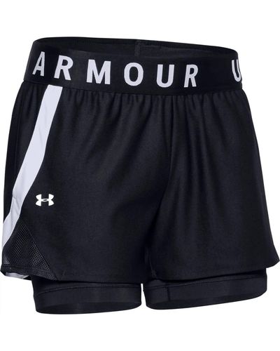 Under Armour Shorts play up schwarz