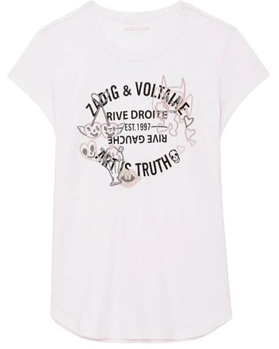 Zadig & Voltaire Woop Insignia T-Shirt - White