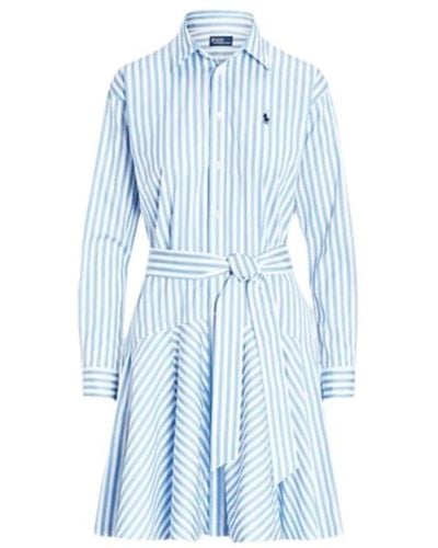 Polo Ralph Lauren Dresses > day dresses > shirt dresses - Bleu