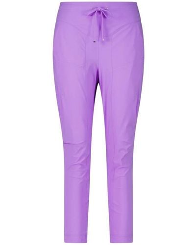 RAFFAELLO ROSSI Sweatpants - Purple