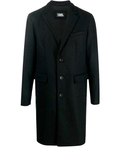 Karl Lagerfeld Manteaux en laine - Noir