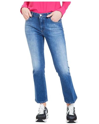 Re-hash Jeans cortos modernos - Azul