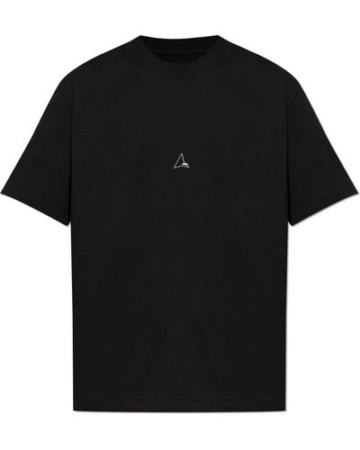 Roa T-shirt mit logo - Schwarz