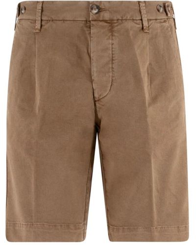 Re-hash Bermuda shorts mit slim fit - Braun
