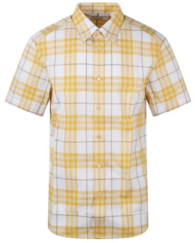 Burberry Short Sleeve Shirts - Mettallic