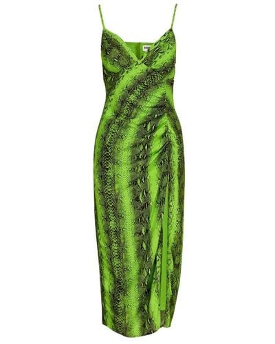 Essentiel Antwerp Donatella Midi-length Slip Dress - Green