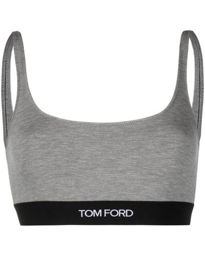 Tom Ford Sleeveless Tops - Grey