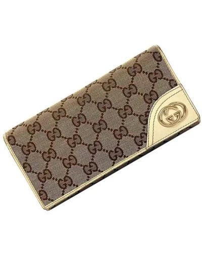Gucci Pre-owned > pre-owned accessories > pre-owned wallets - Marron