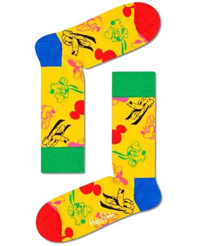 Happy Socks Shapewear sock - Gelb