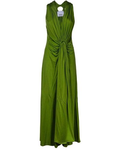 Erika Cavallini Semi Couture Maxi Dresses - Green