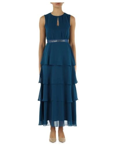 Pennyblack Dresses > day dresses > maxi dresses - Bleu
