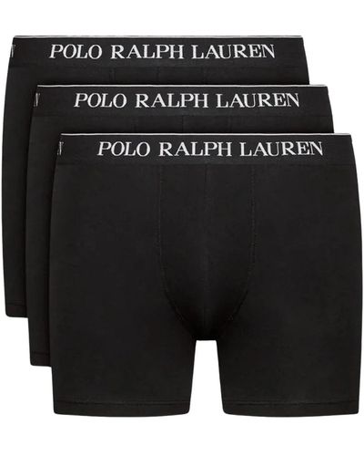 Ralph Lauren Logo elastisches boxer-set - Schwarz