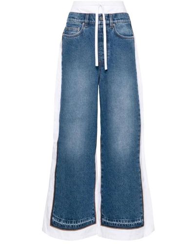 Jean Paul Gaultier Vintage blaue baumwoll-denim-jeans