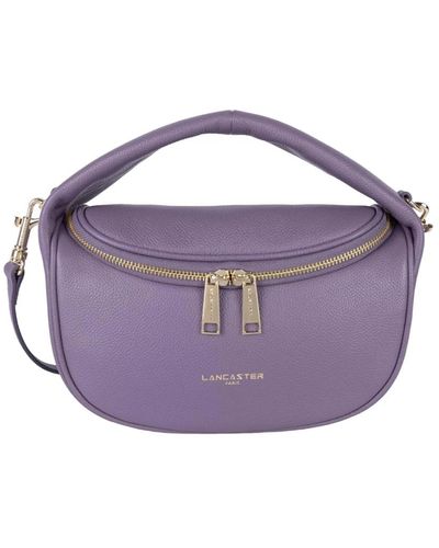 Lancaster Borsa a tracolla in pelle versatile e alla moda - Viola