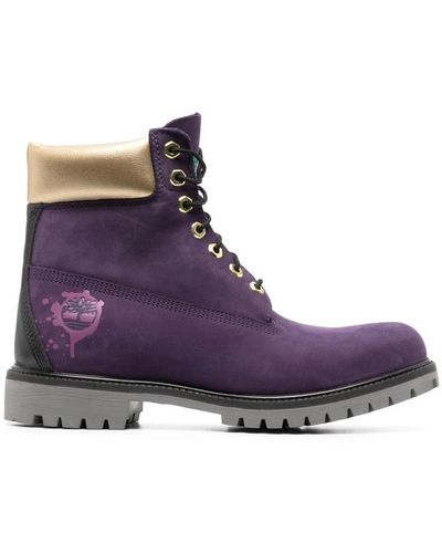 Timberland Boots Purple - Lila