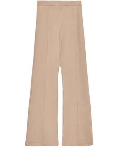 hinnominate Wide Trousers - Natural