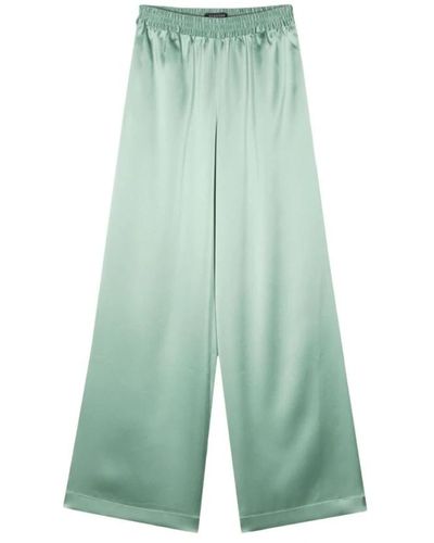 Gianluca Capannolo Trousers > wide trousers - Vert