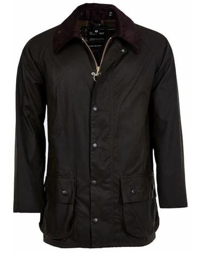Barbour Giacca beaufort in cera - Nero