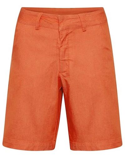 Kaffe Shorts - Orange