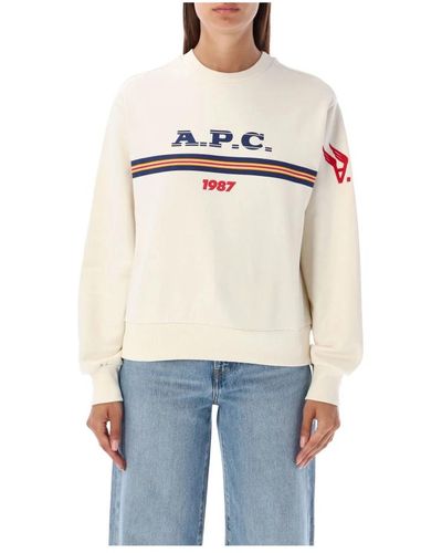 A.P.C. Sweatshirts - Blanc