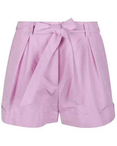 Pinko Short Shorts - Purple
