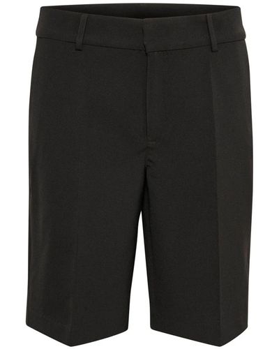 My Essential Wardrobe Shorts lunghi neri vestibilità ampia - Nero