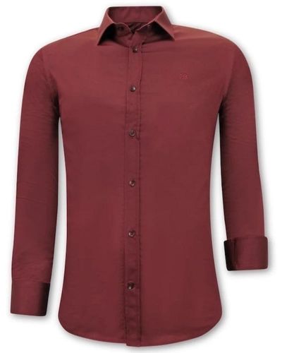 Gentile Bellini Formal Shirts - Red