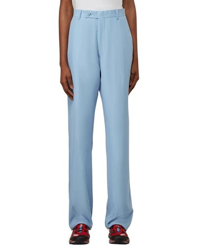 Martine Rose Trousers > wide trousers - Bleu