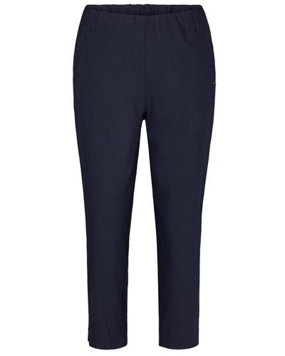LauRie Trousers > cropped trousers - Bleu