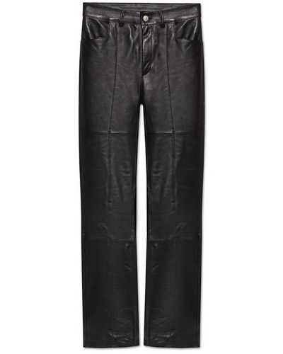 Wandler Aster leather trousers - Negro