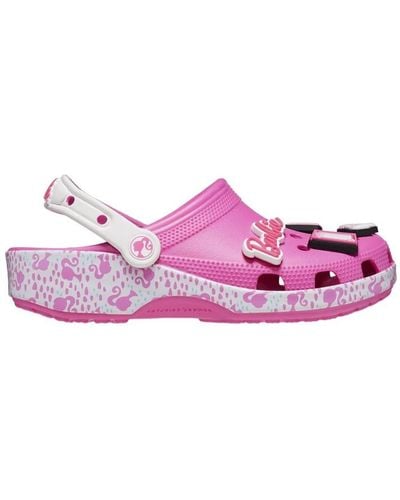 Crocs™ Barbie classic flache sandalen - Lila
