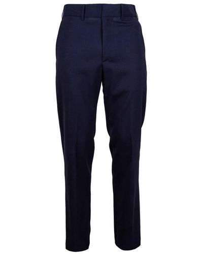 Mauro Grifoni Cropped Trousers - Blue