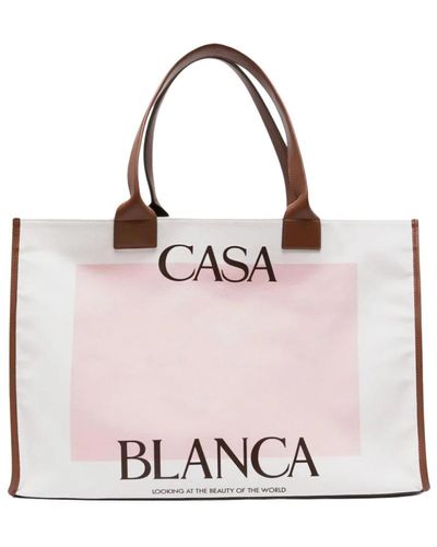 Casablancabrand Tote Bags - Pink