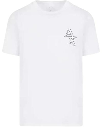 Armani T-shirts - Blanc