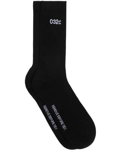 032c Remove before socks - Nero